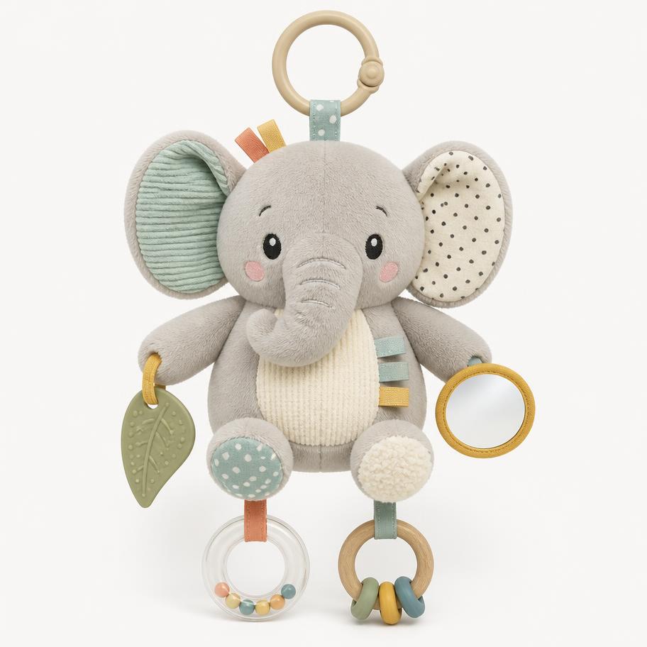 Activity Elephant Plush